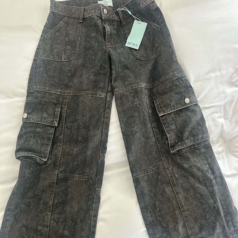 Revive Cargo Jeans Size 25 Brand New